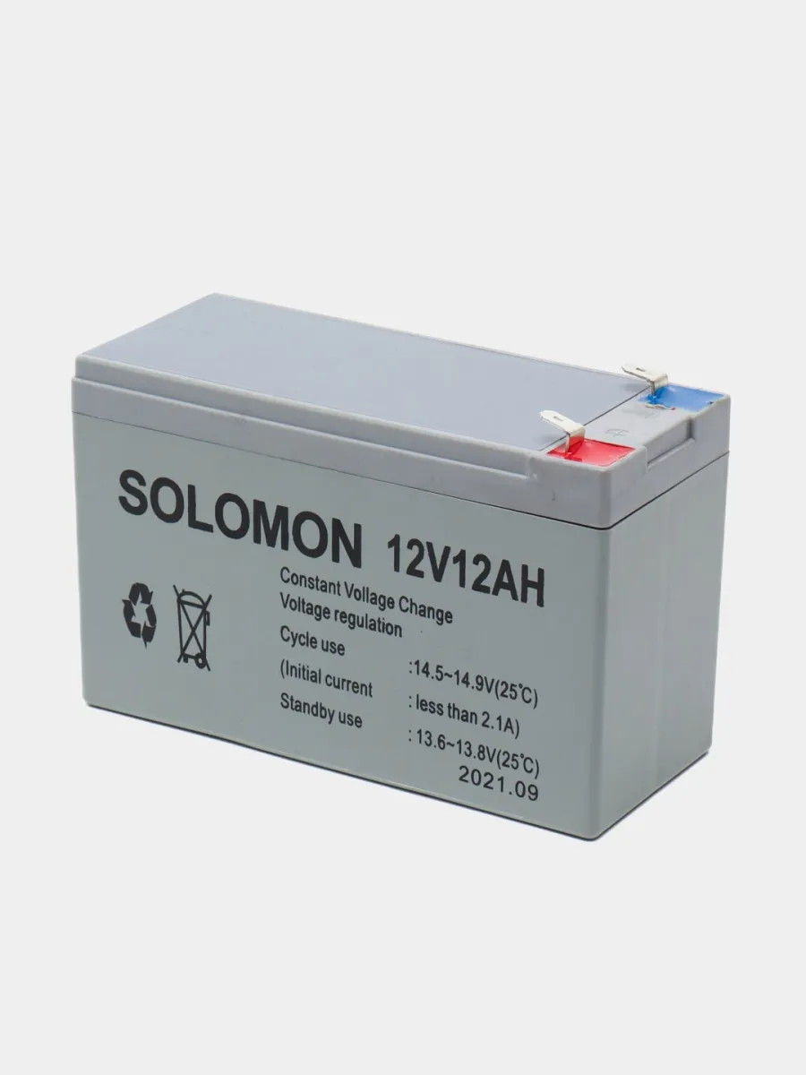 akkumulyator solomon 12v 12Ah Solomon#1