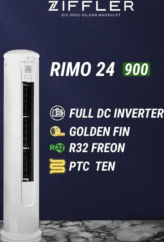 Кондиционер Ziffler Rimo 24 Inverter#1