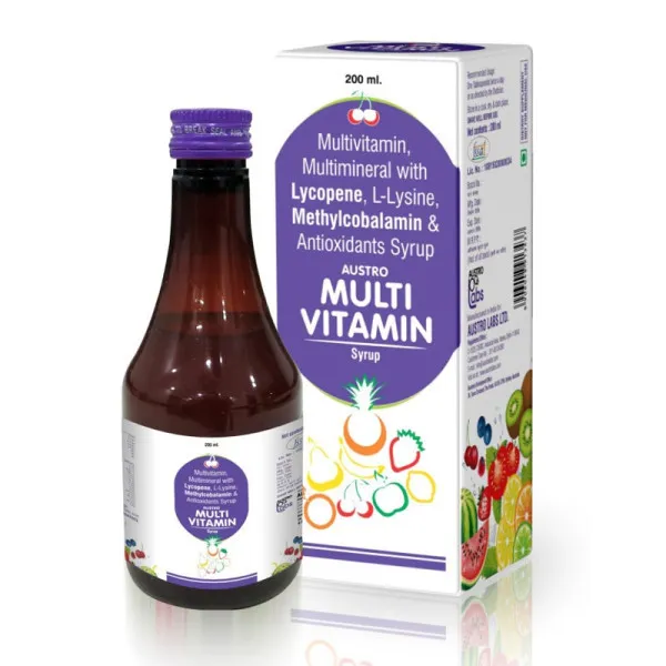 Multivitamin Multi vitamin syrup Austro lab#1