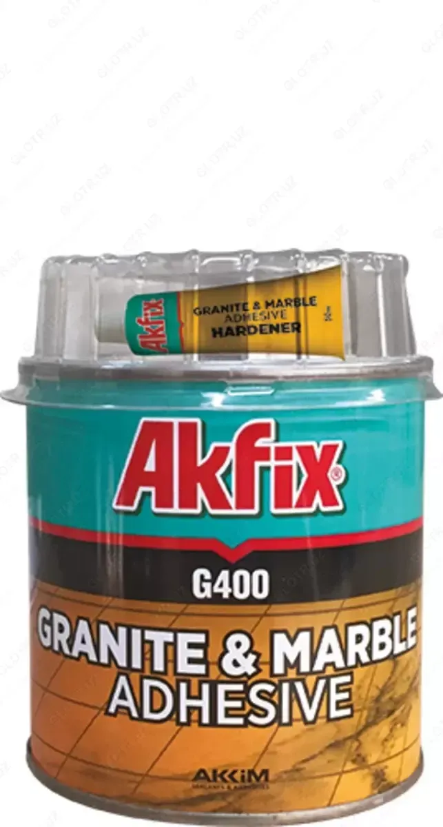 Клей для гранита G400 AKFIX 1,2 кг#1