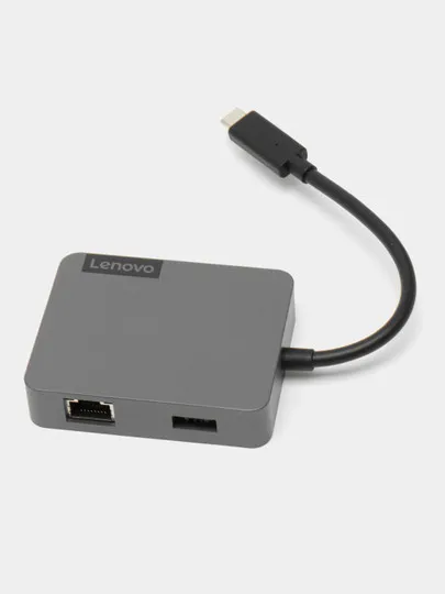 USB адаптер переходник Lenovo Travel Hub Gen2 USB-C (p/n GX91A34575)#1