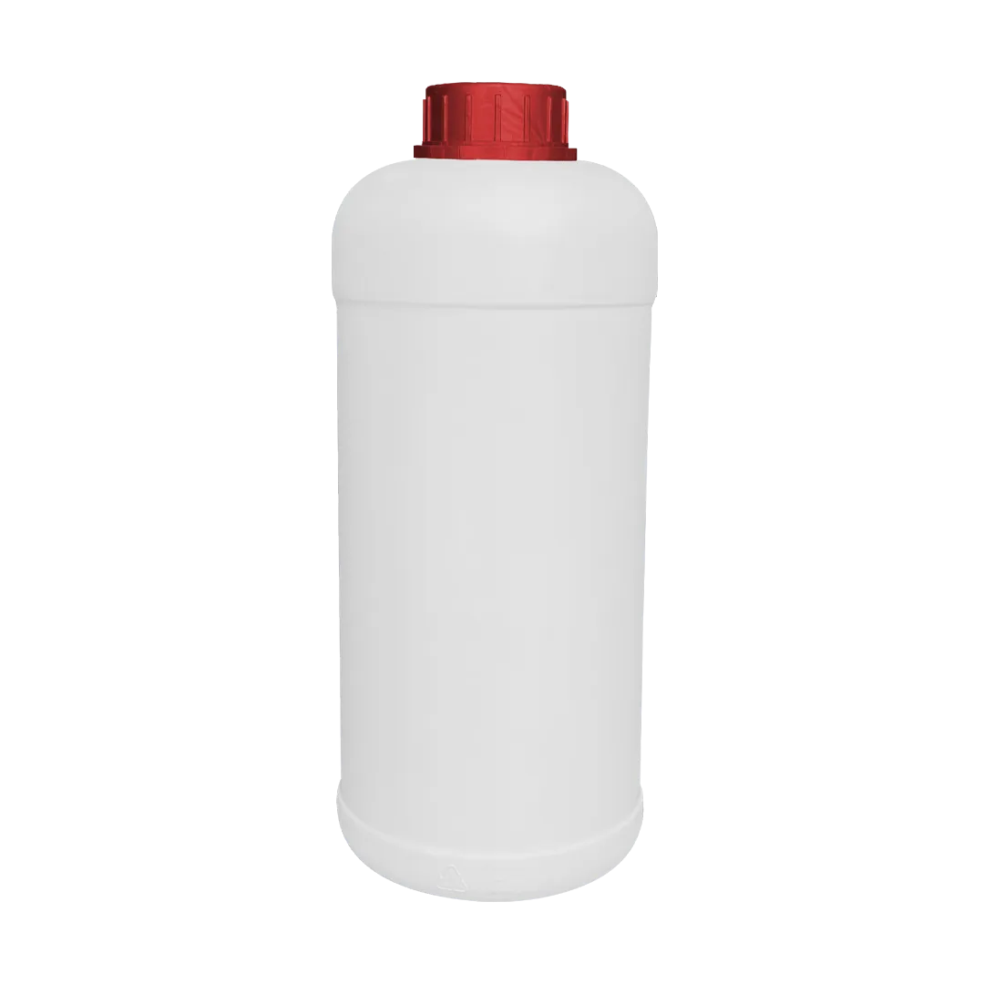 Пластиковая круглая бутылка NEW  (1 литр) 0.080 кг#1