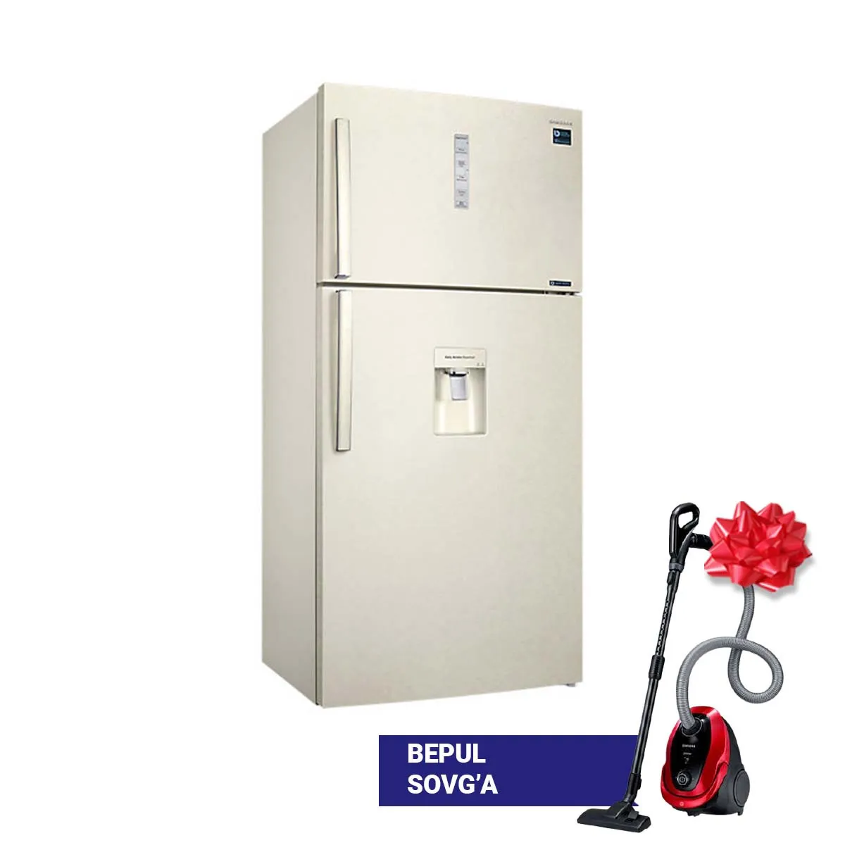 Холодильник Samsung RT62K7110EF/WT No Frost + Пылесос Samsung 20M253AWR#1