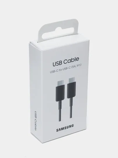Кабель USB-C - USB-C 1.8 m, 5A - 1#1