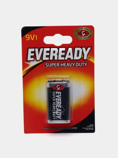 Батарейка Eveready Super Heavy Duty 9V/6F22 FSB1#1