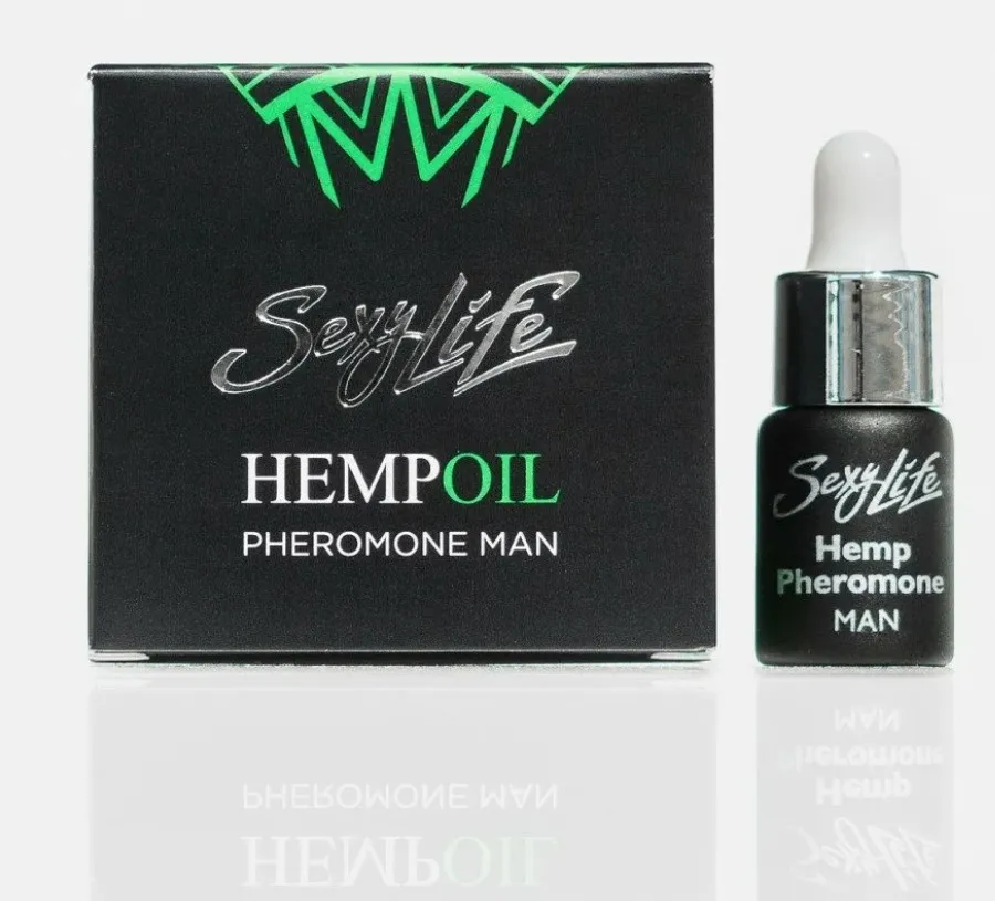 Мужской парфюм с феромонами «HempOil Pheromone Man»#1