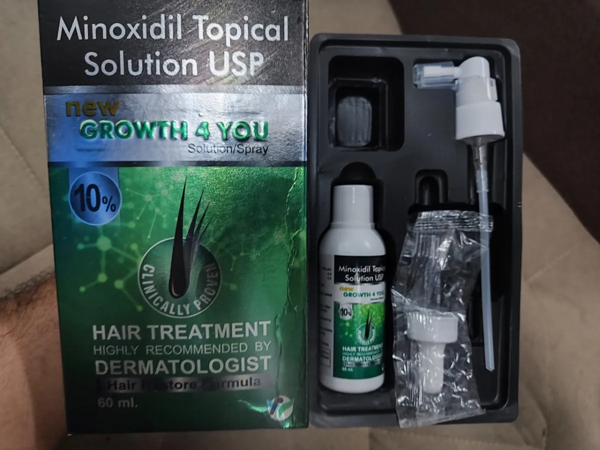 Лосьон-спрей для роста волос Миноксидил 10 %#1