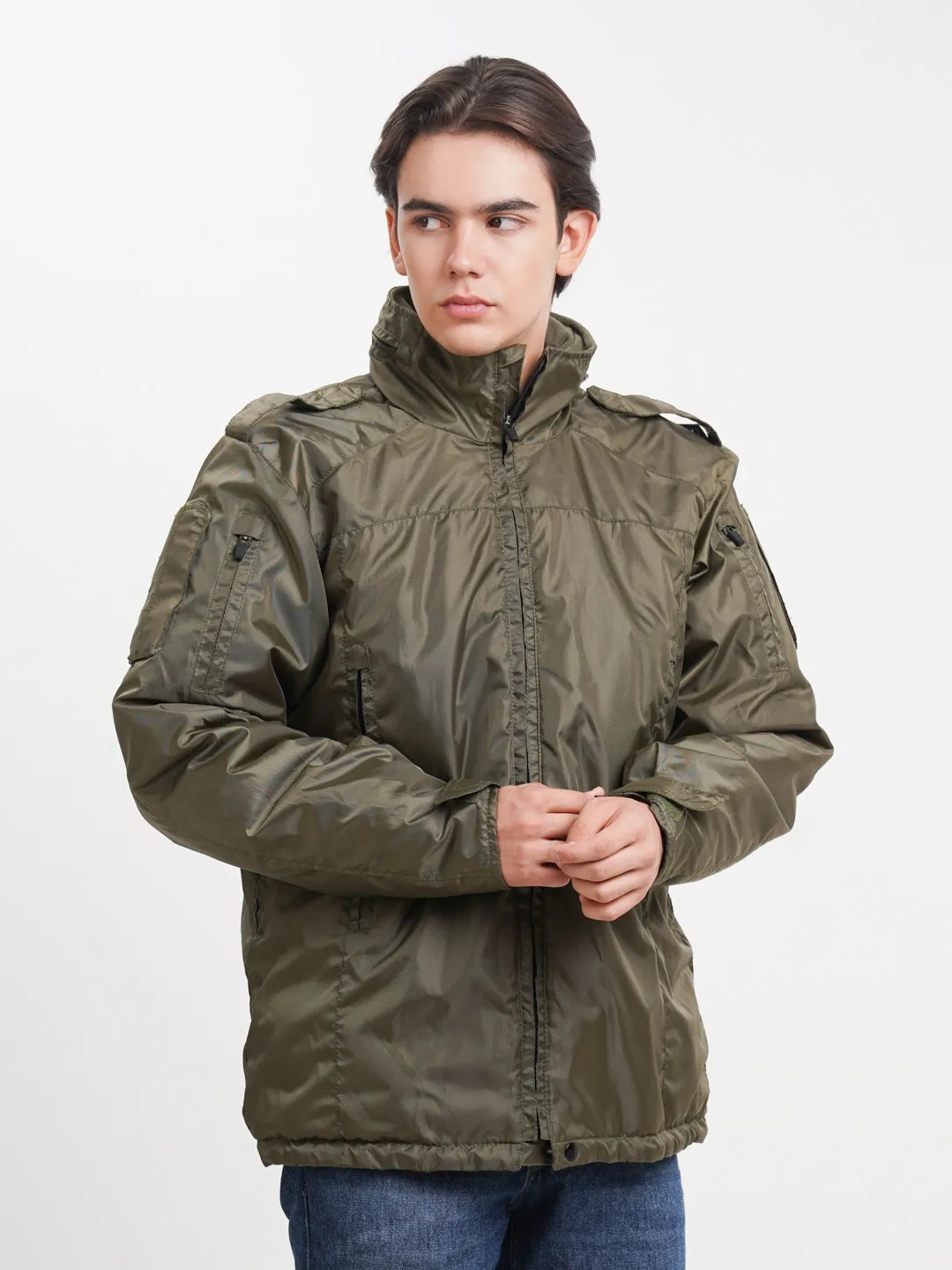 Куртка зимняя, мужская, тактическая, утепленная, военная, фурнитура YKK, модель 3#1