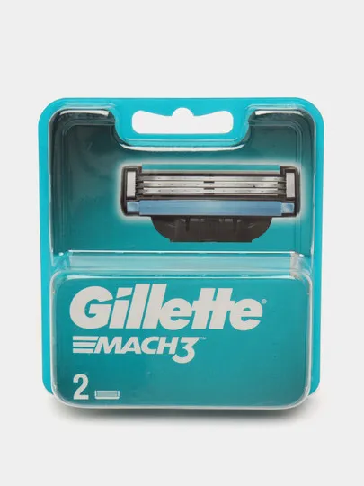 Сменные кассеты Gillette Mach3, 2 шт #1