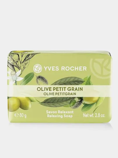 Мыло Yves Rocher Olive Petit Grain, 80 гр#1