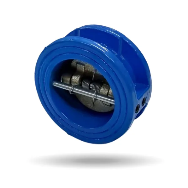 Клапан обратный чугунный межфланцевый | ЧАЗ 2 диск Dn-50 PN16 |#1