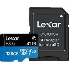Карта памяти Lexar 633x 128 GB Micro SD Trans-Flash, TF карта SDXC V30, A1, C10#1