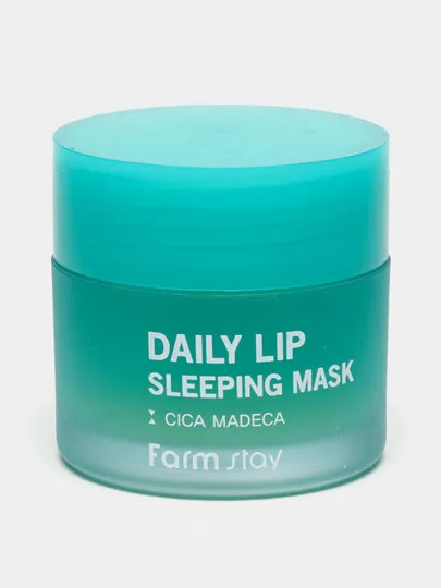 Ночная маска для губ с центеллой Farm Stay Daily Lip Sleeping Mask Cica Madeca, 20 гр#1