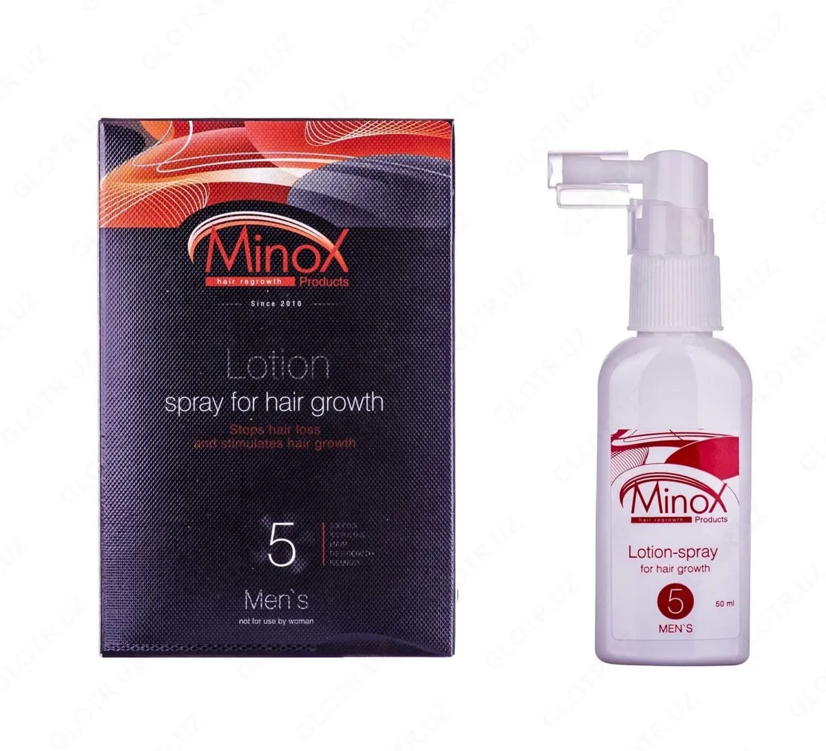 Мужской спрей- лосьон для роста волос MinoX 5 (50 мл)#1