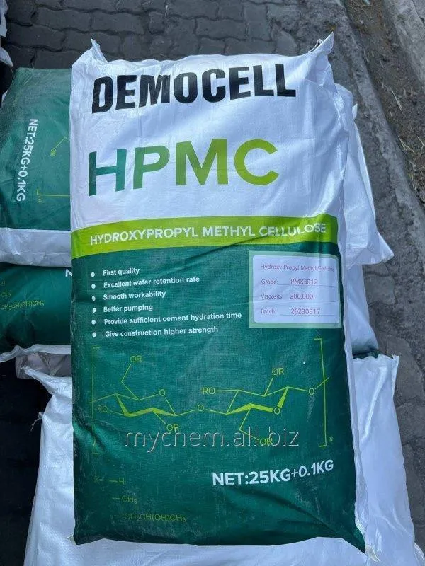 Gidroksipropil metiltsellyuloza hpmc democell pmk 3012#1