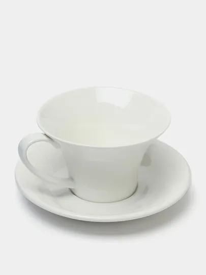 Чайная чашка с блюдцем Wilmax WL-993172/AB, 330 мл#1