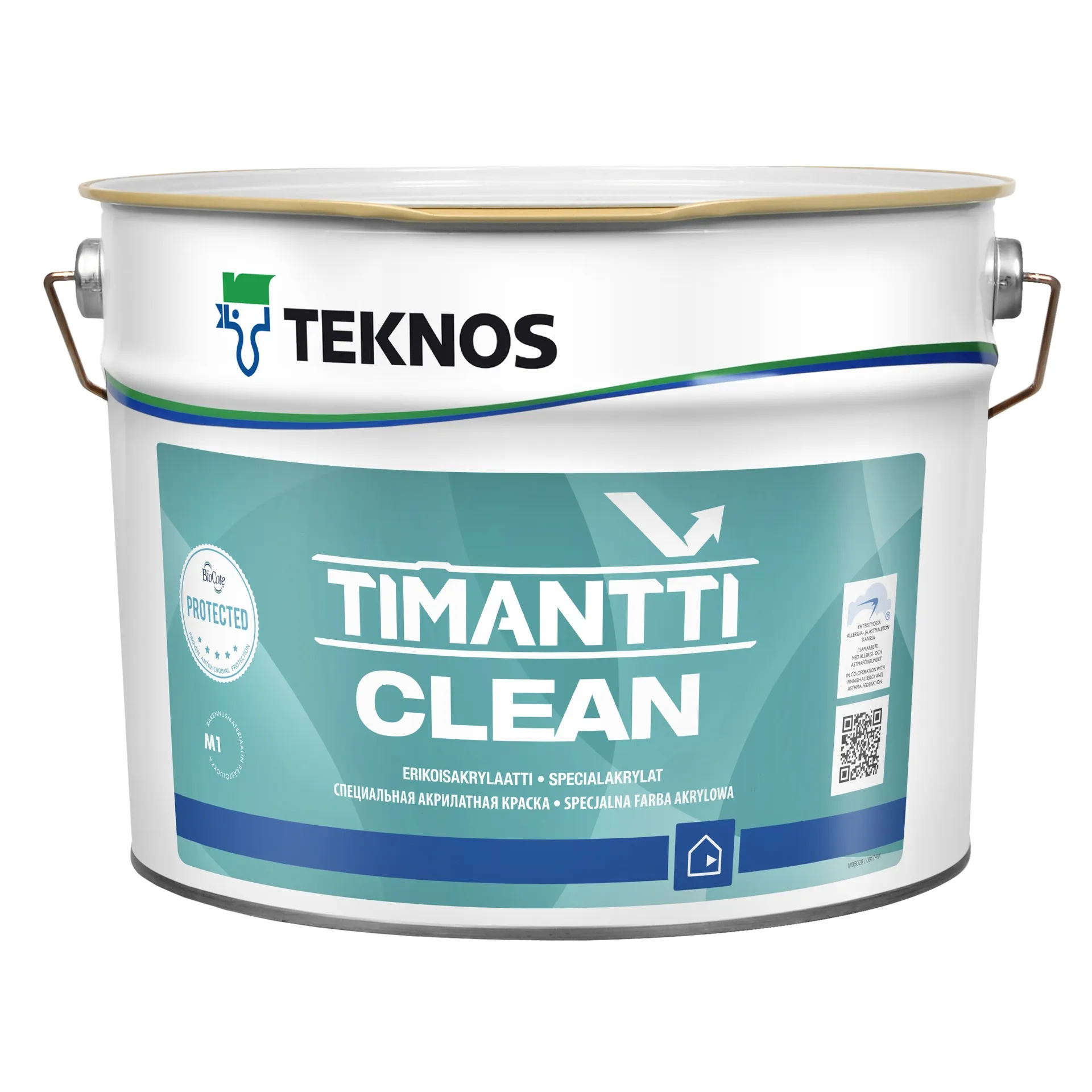 Строительная краска TIMANTTI CLEAN 0.9 л#1