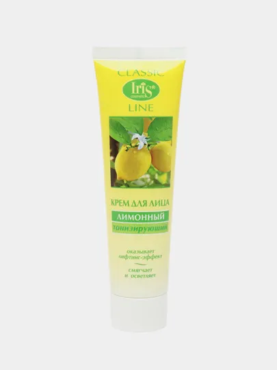 Крем для лица Iris Cosmetic Лимонный, 100 мл#1