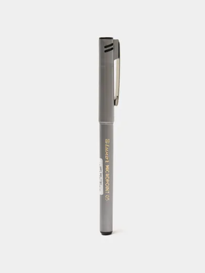 Ручка линерная Luxor Micropoint, черная, 05мм#1