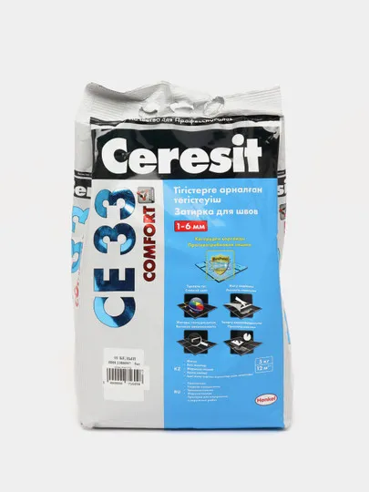 Затирка для швов Ceresit 01 CE33, 5 кг, Белый#1