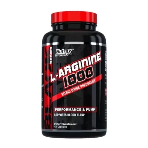 Аминокислота L-ARGININE 1000, Supports Blood Flow, Pump & Performance, Л-аргинин 120 tablets#1