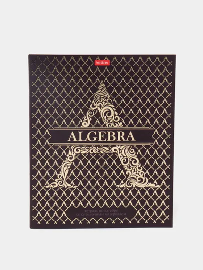 Тетрадь предметная Hatber Algebra, 46 листов, А5ф, 3D фольга#1