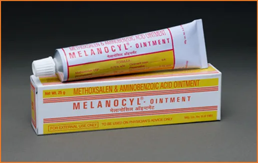 Мазь Меланоцил (Melanocyl-ointment) от псориаза и витилиго, 25 gr.#1