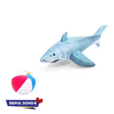 Игрушка надувная для плавания Bestway 41405 Shark, 183 x 102 см#1