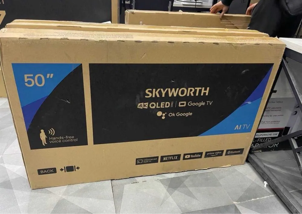 Телевизор Skyworth 50" 4K QLED Smart TV Wi-Fi Android#1