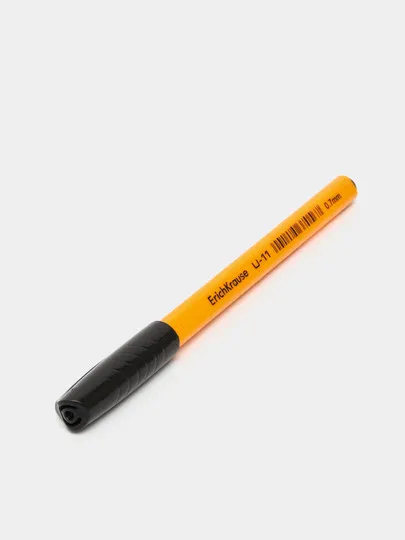 Ручка шариковая ErichKrause U-11 Yellow, Ultra Glide Technology, черный#1