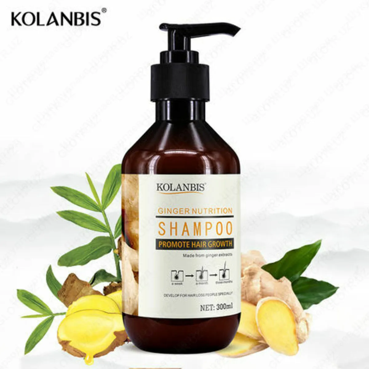Sochni ildizlardan qoraytiradigan shampun#1