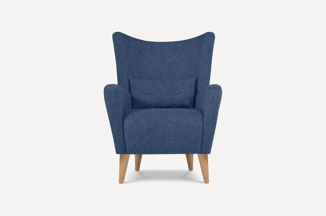 Кресло Носта Bucle Blue#1