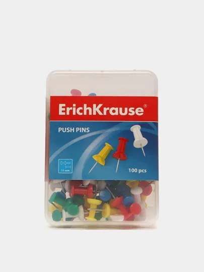 Кнопки силовые ErichKrause, цветные#1
