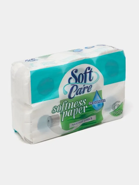 Туалетная бумага "Softcare" (6 шт)#1