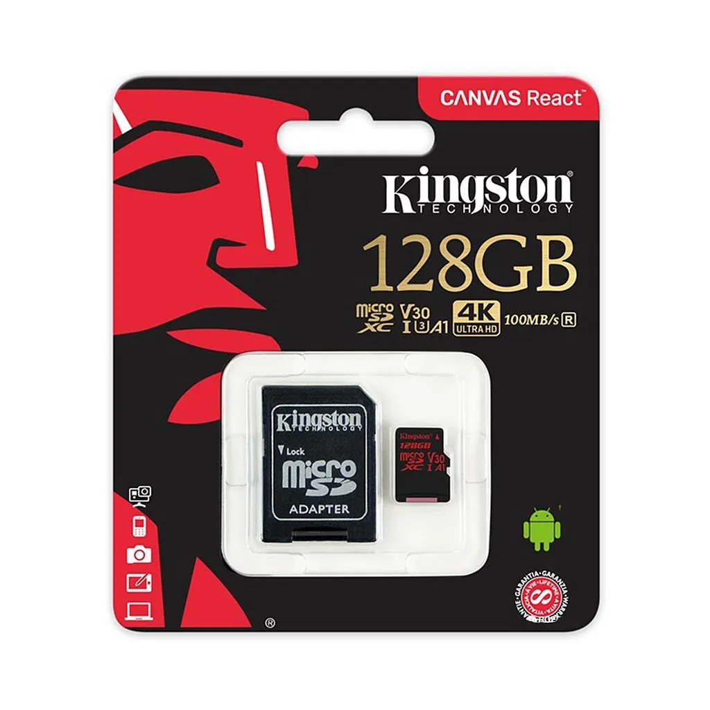 Xotira kartasi Kingston SDCR/128 GB#1