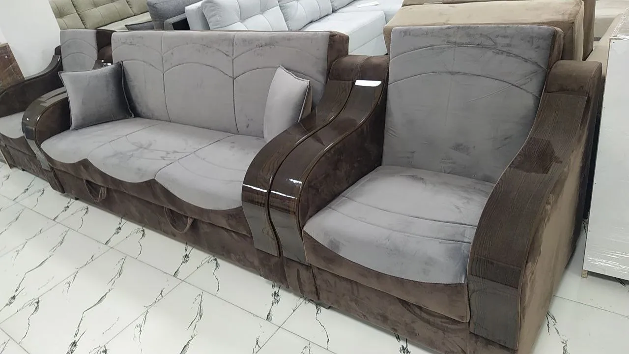 Комплект диван и два кресла модель 1#1