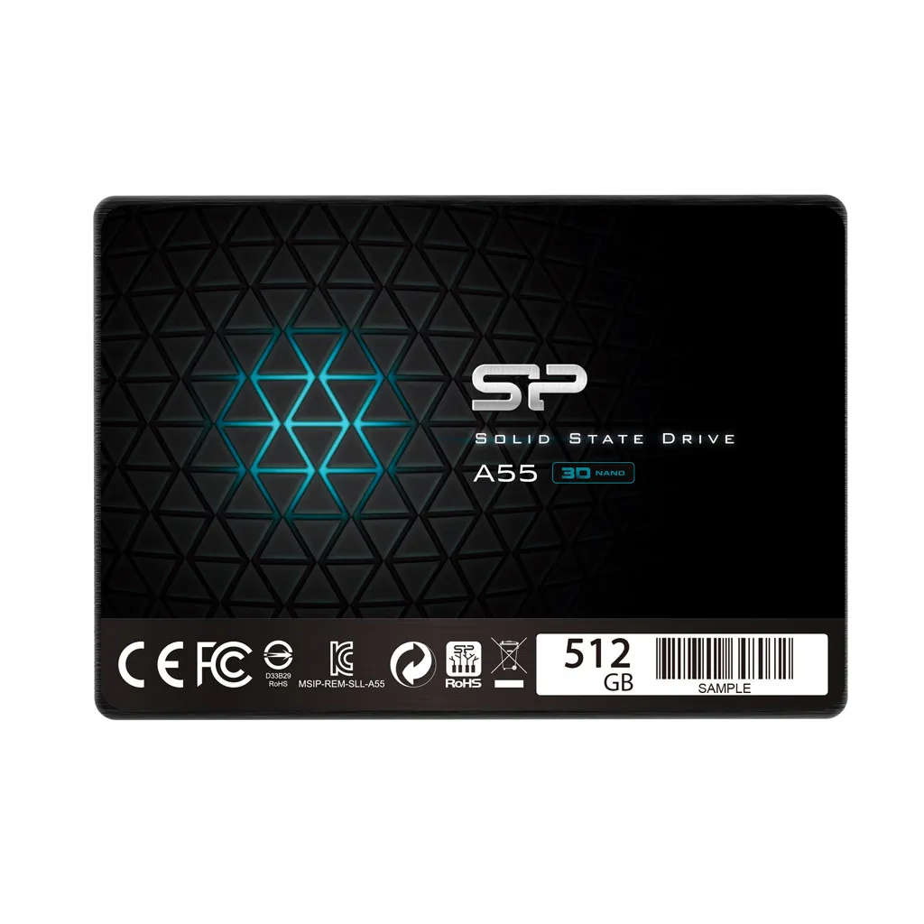 SSD Внутренний твердотельный накопитель SP 512 ГБ SSD 3D NAND A55 SLC SATA III#1