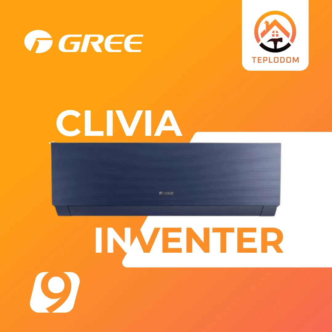Кондиционер Gree Clivia Inverter 09 синий#1