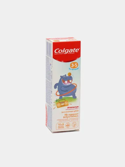 Зубная паста Colgate детская 3-5, без фторида, 60мл#1