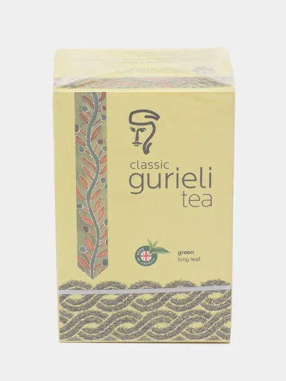 Чай зелёный Gurieli Classic, крупнолистовой, 100 г#1