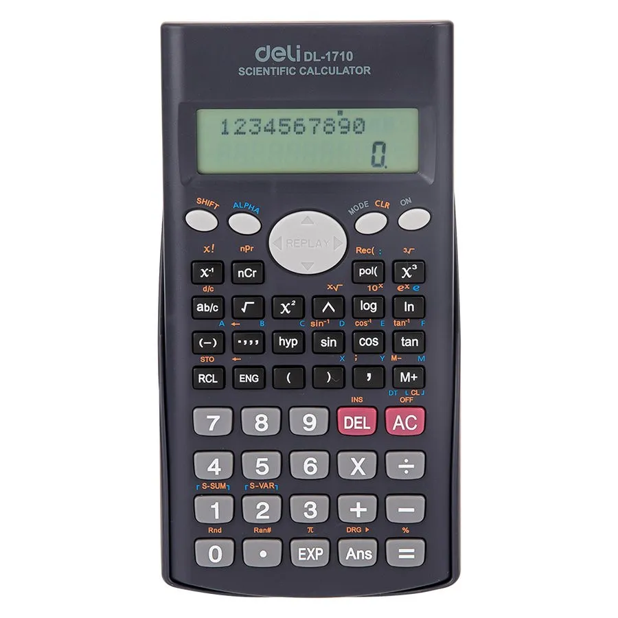 Калькулятор инженерный 1710 Deli#1