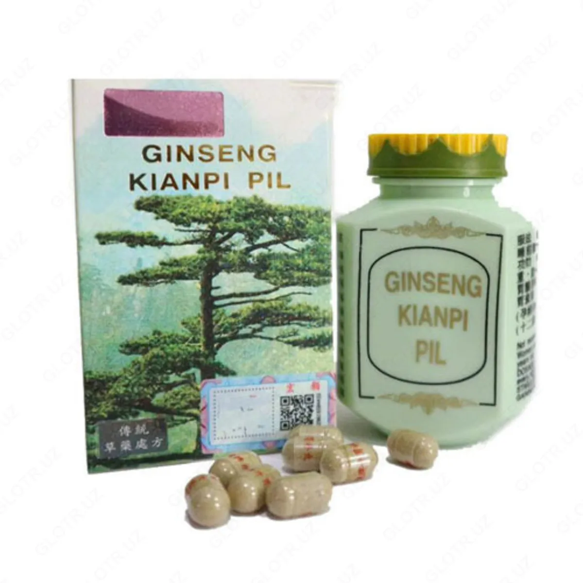 Биологическая добавка Ginseng Kianpi Pil#1