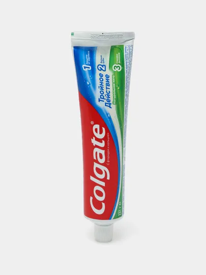 Зубная паста Colgate Triple Action натуральная мята, 150 мл#1