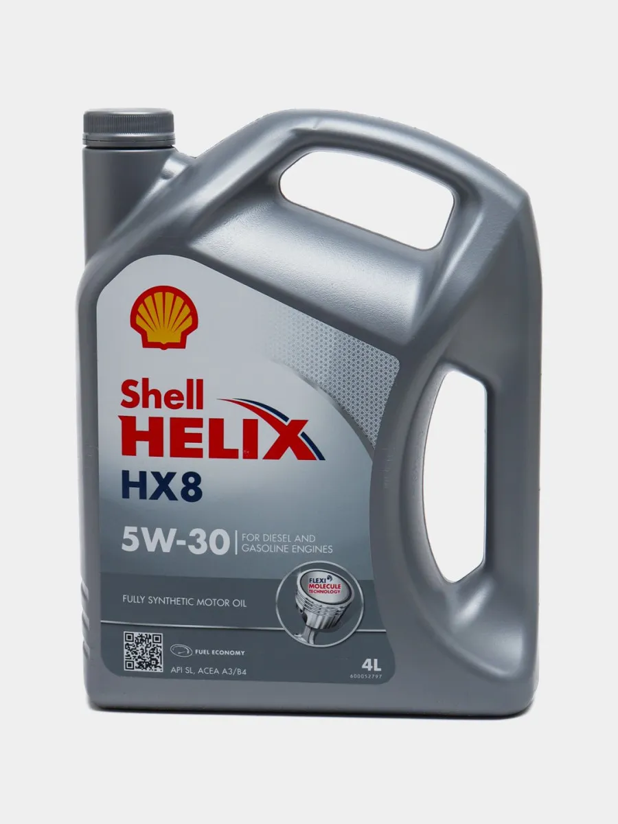 Масло синтетическое SHELL HELIX HX8  5W-30  4л#1