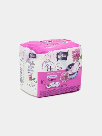 Прокладки Bella Herbs Verbena Comfort, 4 капли, 10 шт#1