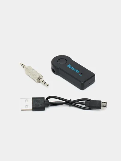 Аудио Bluetooth AUX адаптер 3,5 мм, переходник для магнитолы#1