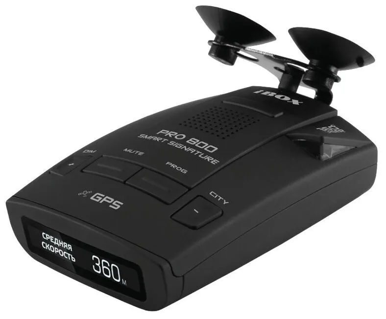 Радар детектор с GPS/ГЛОНАСС iBOX Pro 800 Smart Signature SE Сигнатурный, базой камер#1
