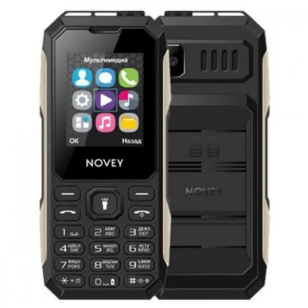Мобильный телефон NOVEY T200 / Black Silver#1