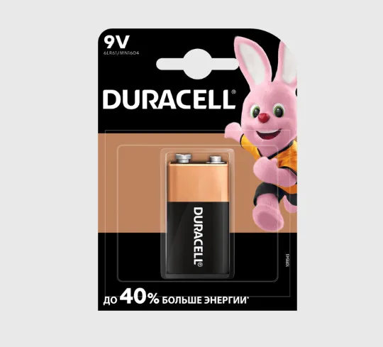 Батарейка Duracell Basic 9v#1