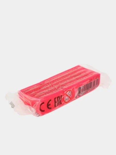 Классический пластилин ErichKrause Neon 18г розовый#1